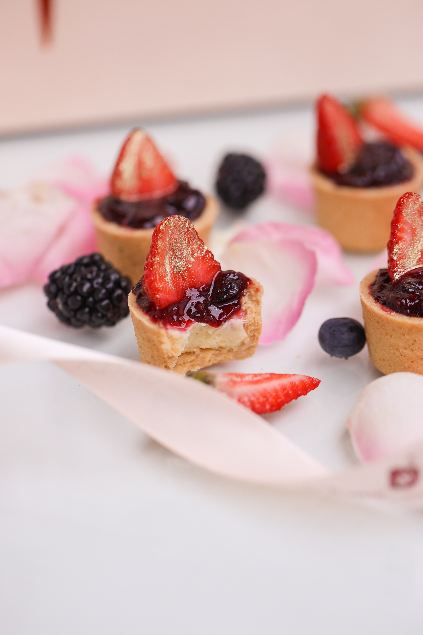 Tortinha de Frutas Vermelhas